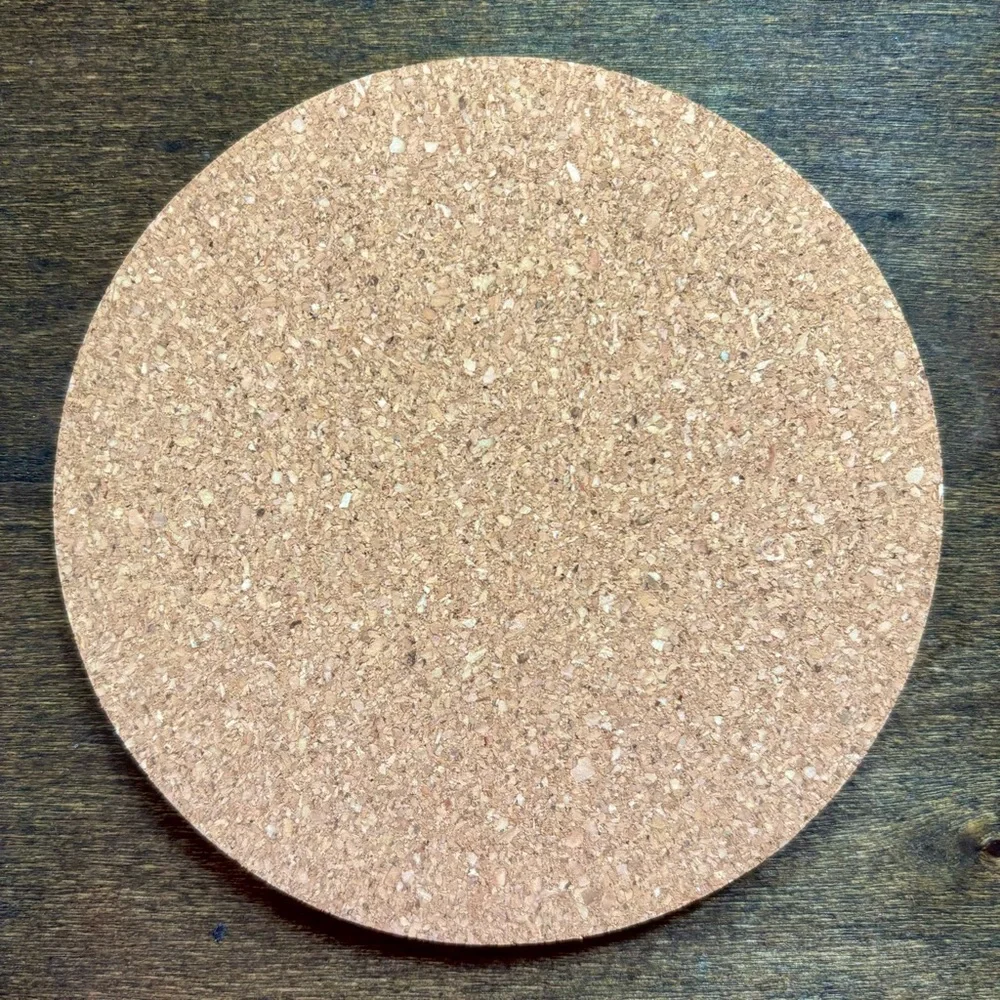 Capricorn Artistic Zodiac Design Laser Engraved Cork Coaster